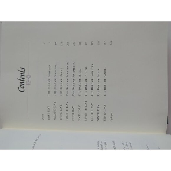 The Decameron Giovanni Boccaccio Oxford University Press Franklin Library 1985 - Picture 10 of 11